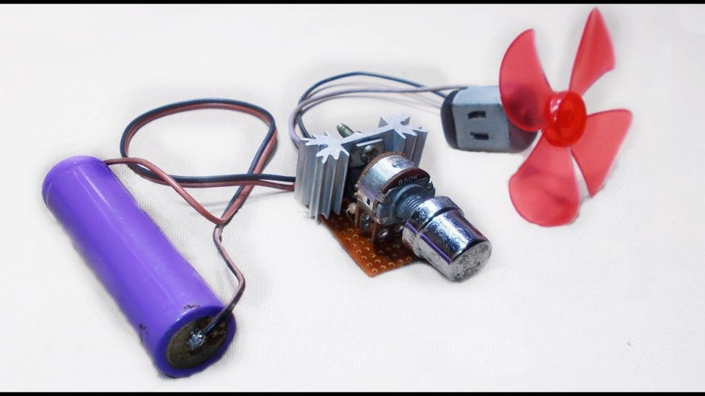 Controlling DC Motor Speed Using IC L165