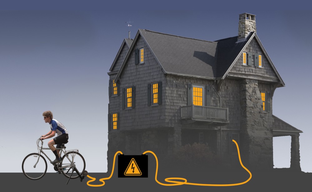 Generating Electricity from a Bicycle Dynamo
