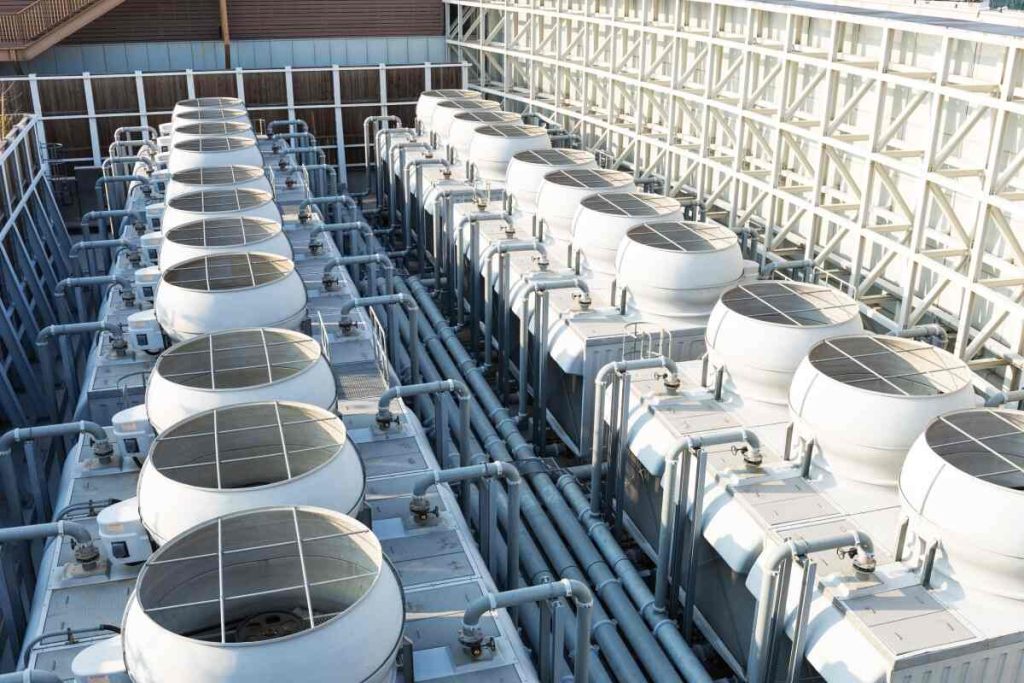 Cooling tower and associated equipment