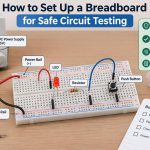 🔌 How to Set Up a Breadboard for Safe Circuit Testing