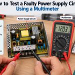 🔍 How to Test a Faulty Power Supply Circuit Using a Multimeter