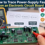 🧰 How to Trace Power-Supply Faults on an Electronic Circuit Board