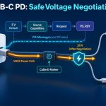 🔌 How USB-C Power Delivery Negotiates Safe Charging Voltages
