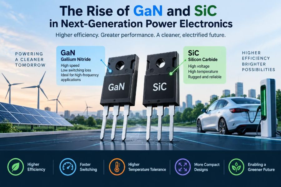 ⚡ The Rise of GaN and SiC in Next-Generation Power Electronics