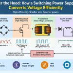 🔌 Under the Hood: How a Switching Power Supply Converts Voltage Efficiently