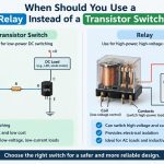 🔌 When Should You Use a Relay Instead of a Transistor Switch?