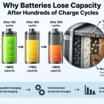 🔋 Why Batteries Lose Capacity After Hundreds of Charge Cycles