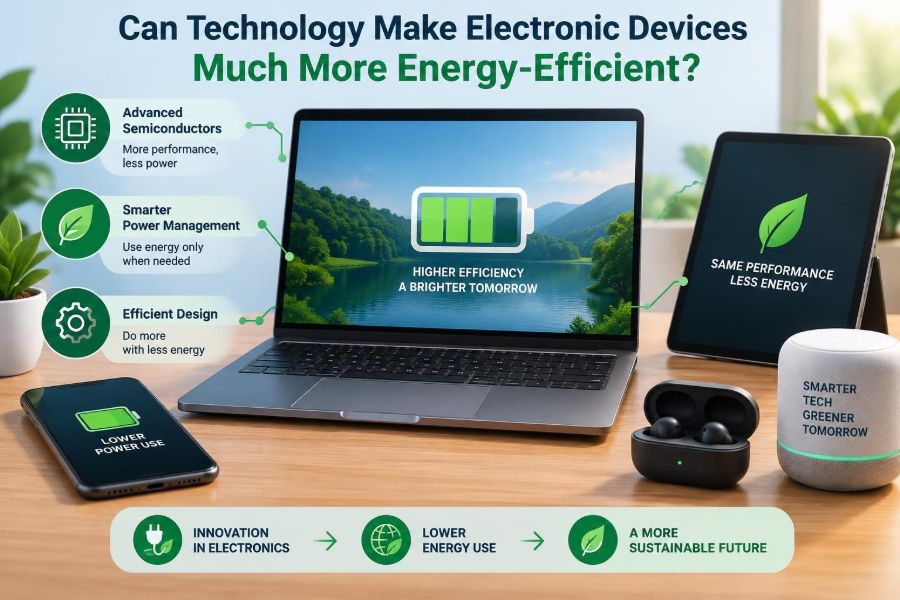 🔌 Can Technology Make Electronic Devices Much More Energy-Efficient?