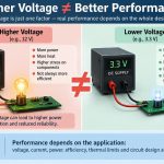 🔌 Debunking the Myth That Higher Voltage Always Means Better Electronic Performance