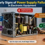 🔌 Early Signs of Power Supply Failure in Electronic Equipment