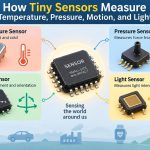 🔌 How Tiny Sensors Measure Temperature, Pressure, Motion, and Light