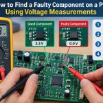 🔌 How to Find a Faulty Component on a PCB Using Voltage Measurements