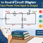 🔌 How to Read a Circuit Diagram and Trace Power from Input to Output