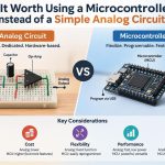 🔌 Is It Worth Using a Microcontroller Instead of a Simple Analog Circuit?