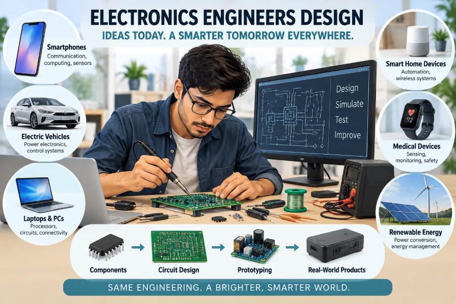 🔌 What Electronics Engineers Really Design—and Where Their Work Appears in Everyday Life