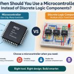 🔌 When Should You Use a Microcontroller Instead of Discrete Logic Components?